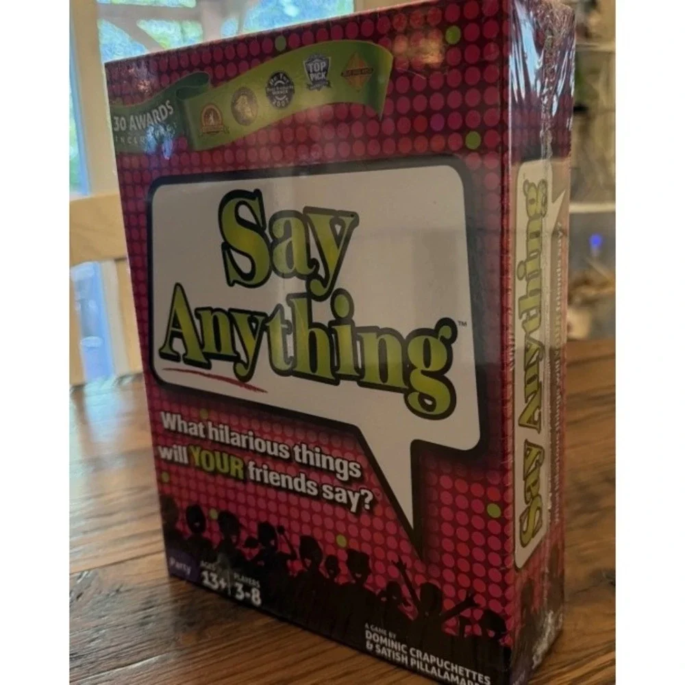 New Say Anything Party Board Game Family Sealed